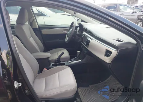 2014 Toyota Corolla Le z USA, uszkodzony, nr VIN 2T1BURHE3EC019219